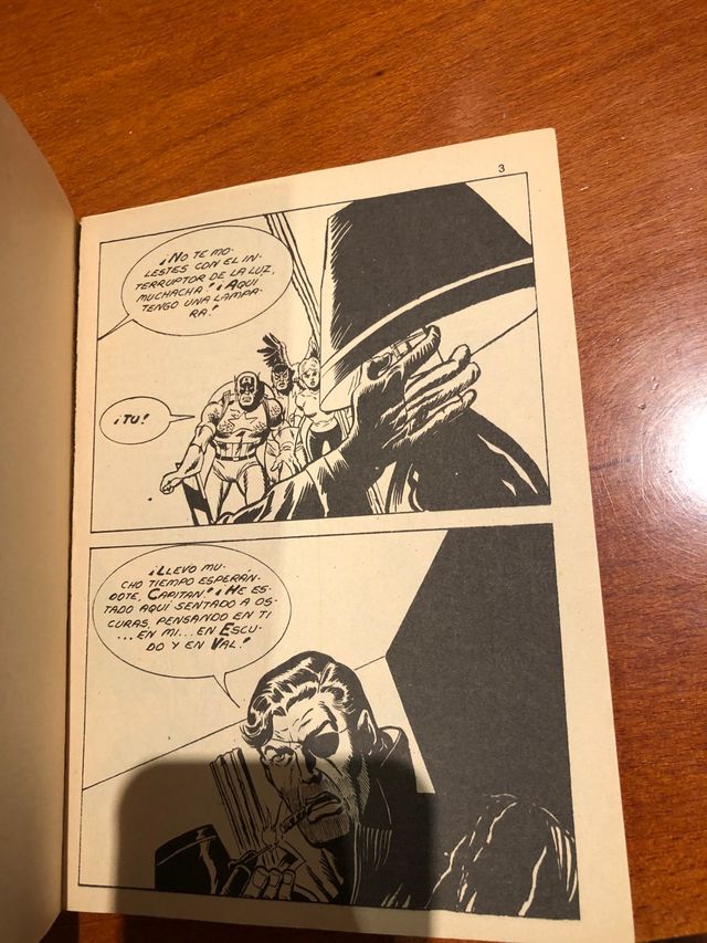Cómic antiguo Capitán América