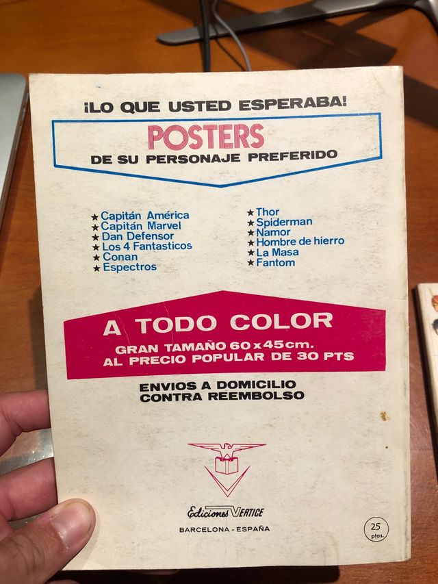 Cómic antiguo Capitán América