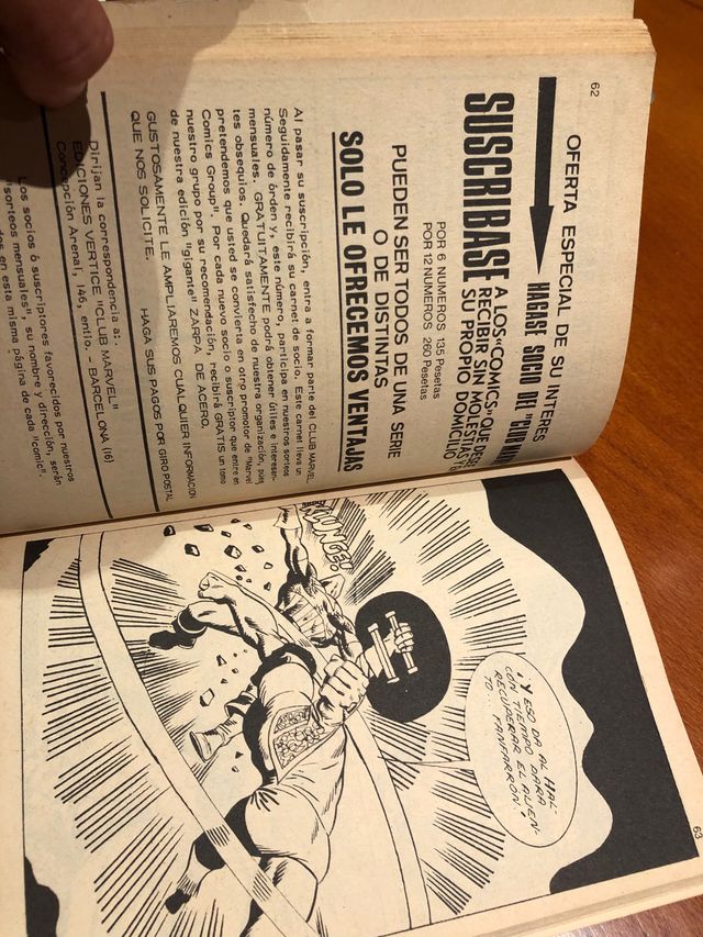 Cómic antiguo Capitán América