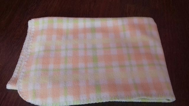 Mantita con peluche osito. Juguete.