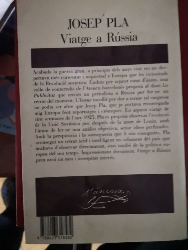 VIATGE A RÚSSIA. JOSEP PLA