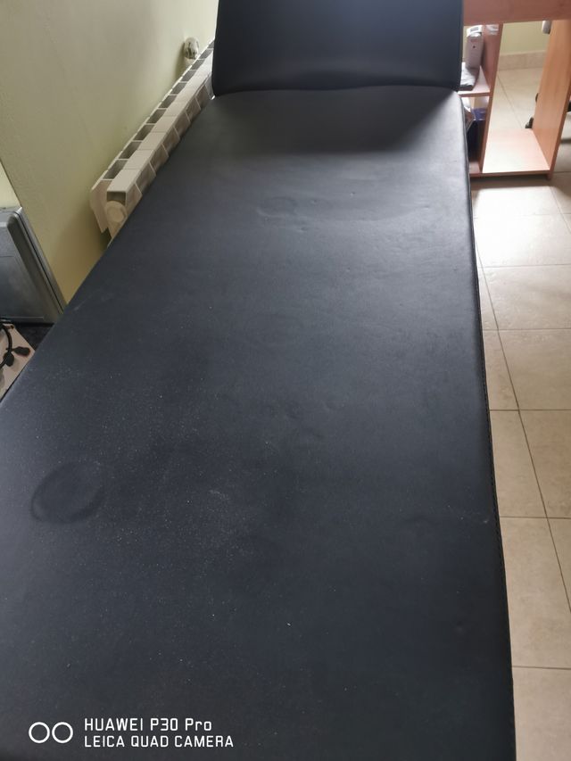 camilla profesional de acero