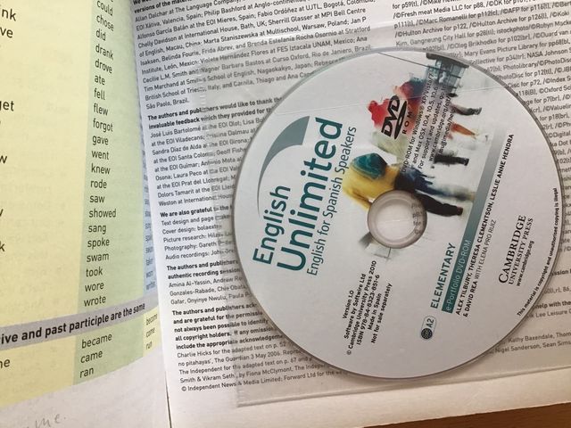 Libros + Cds estudio lengua inglesa #EOI