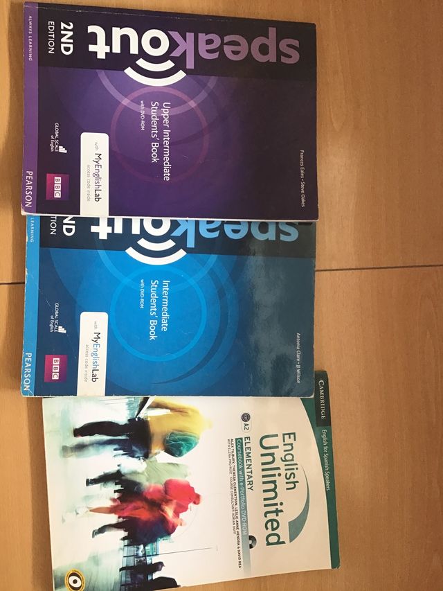 Libros + Cds estudio lengua inglesa #EOI