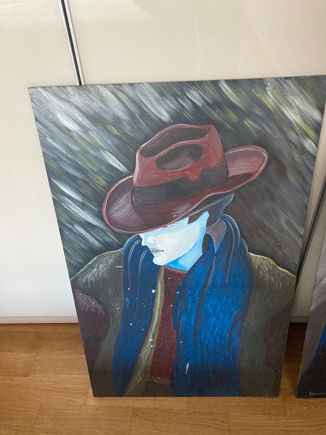 Cuadros originales modernos 50 x 80 pareja