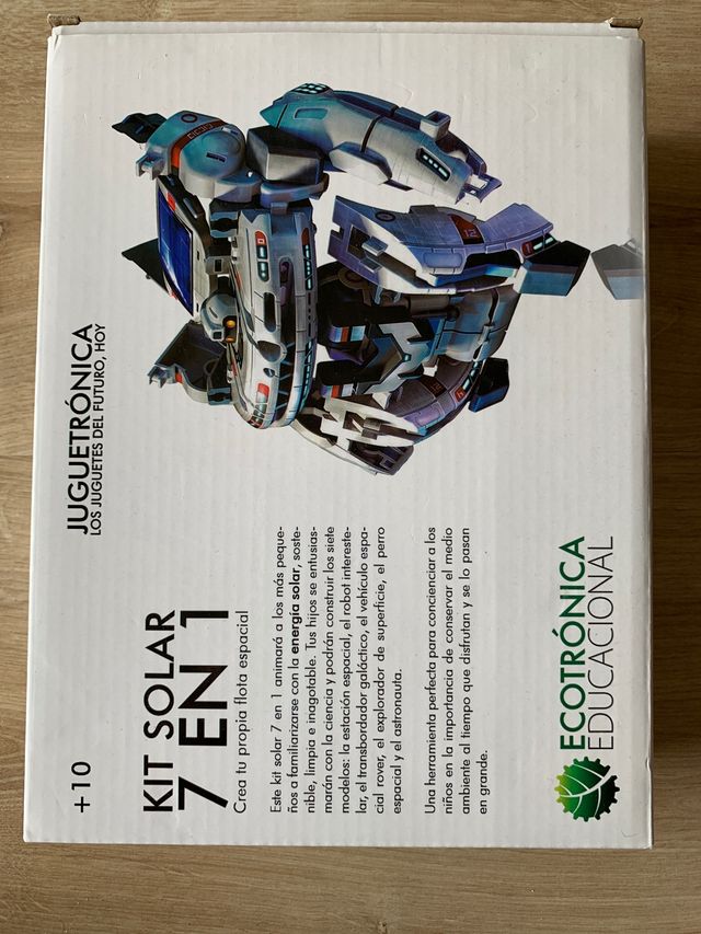 Kit solar 7 en 1 robots