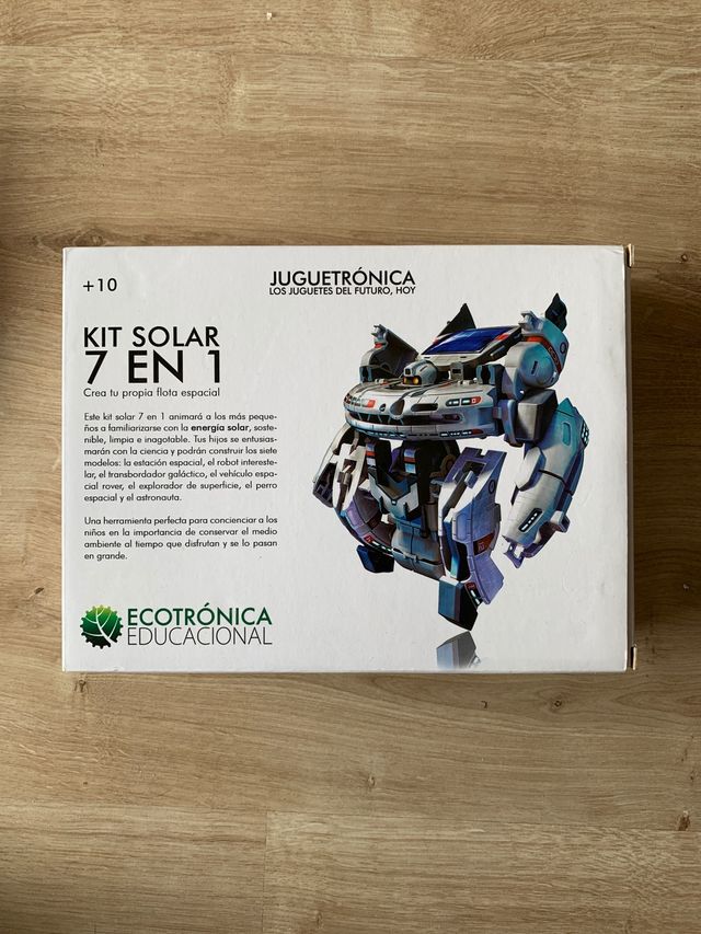 Kit solar 7 en 1 robots