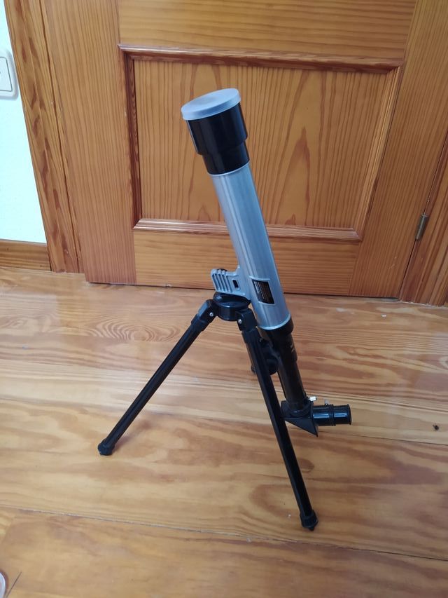 juego de telescopio y microscopio