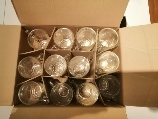 Jarras de cerveza Mahou 25cl