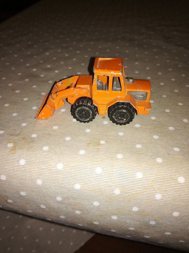 miniatura pala cargadora de majorette