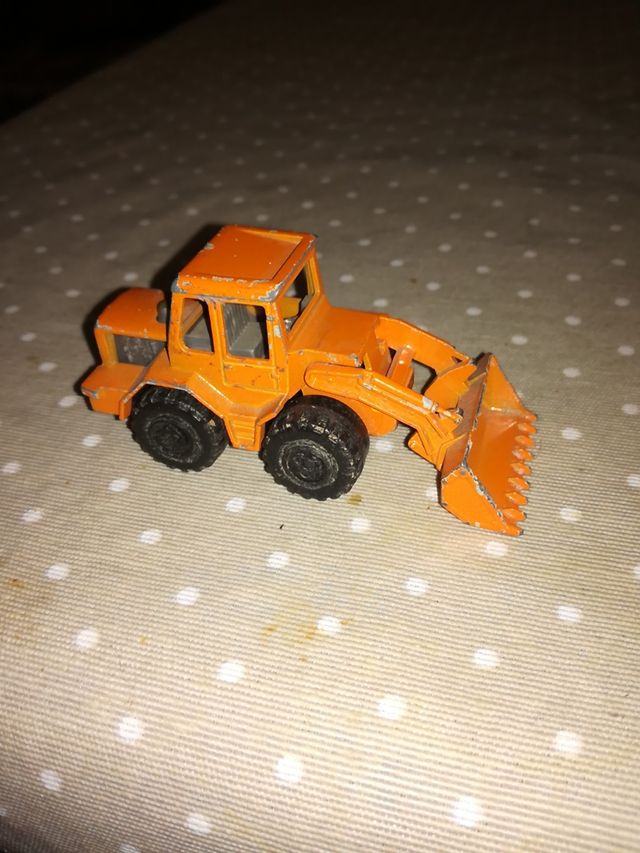 miniatura pala cargadora de majorette