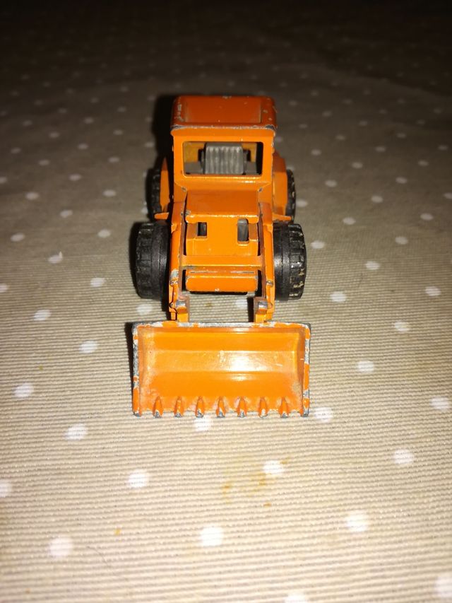 miniatura pala cargadora de majorette