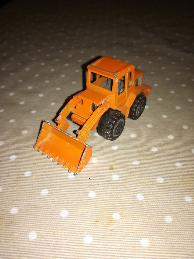 miniatura pala cargadora de majorette