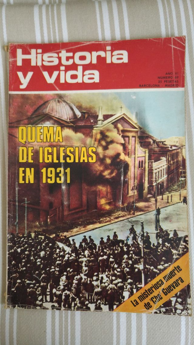 10 Número de la Revista Historia Y Vida 1973-1976