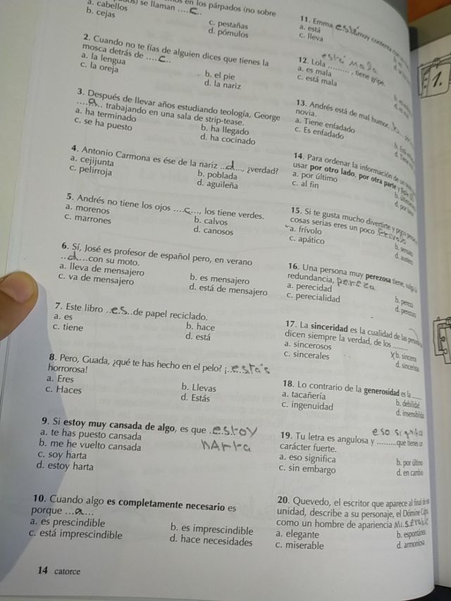 Cuaderno de ejercicios ABANICO B2