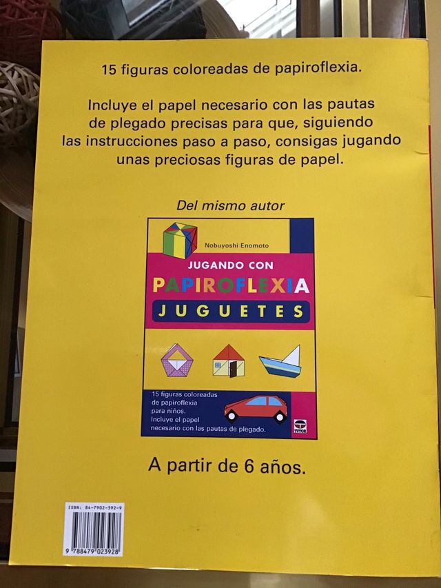 Libro #nuevo, #jugando con #Papiroflexia