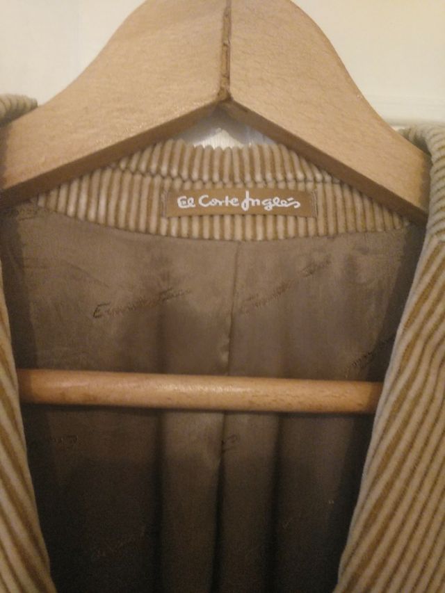 Blazer de pana para hombre. Talla S