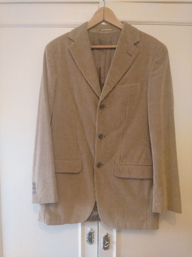Blazer de pana para hombre. Talla S