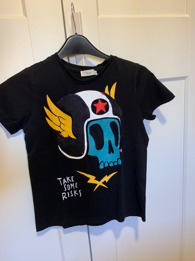 Camiseta interactiva infantil