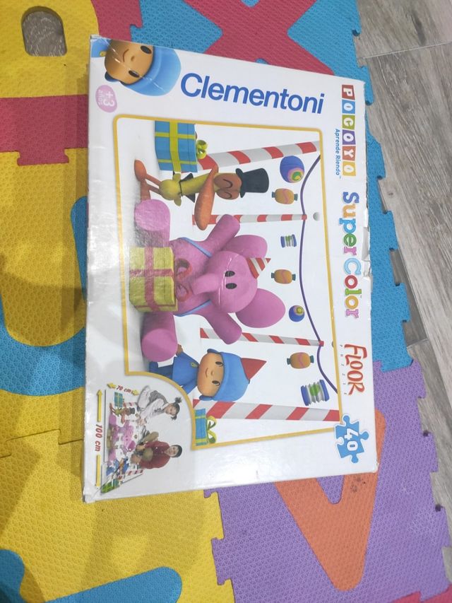 puzzle pocoyo ( piezas 12-15 cm cada una)