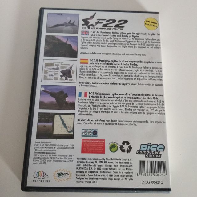 F22 Air dominance fighter