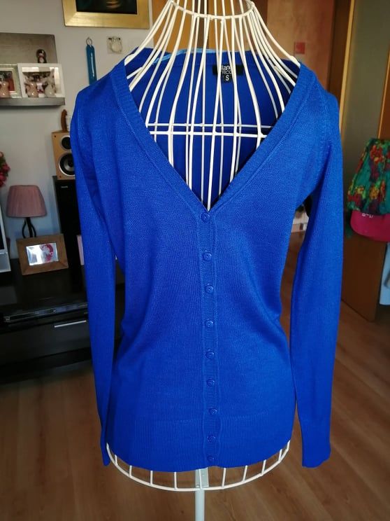 Chaquetilla azul eléctrico talla s