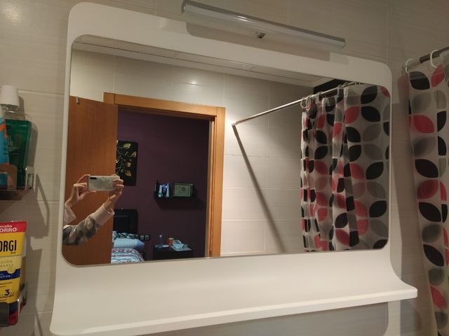 Espejo led blanco de diseño