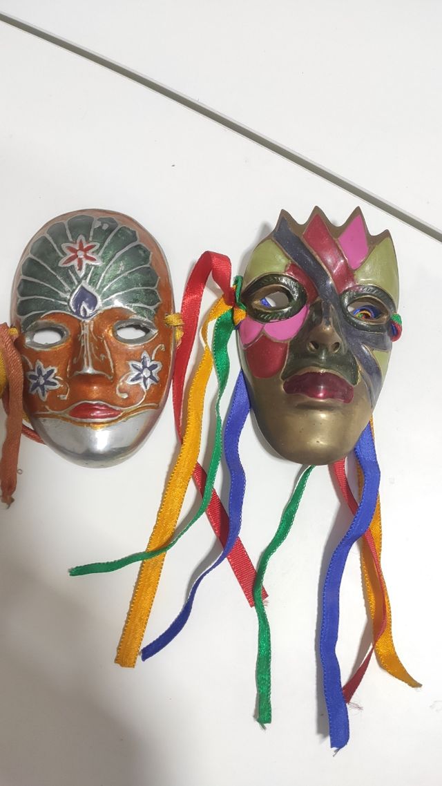 máscaras metal
