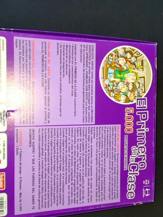 Juego educativo de 6-12 años