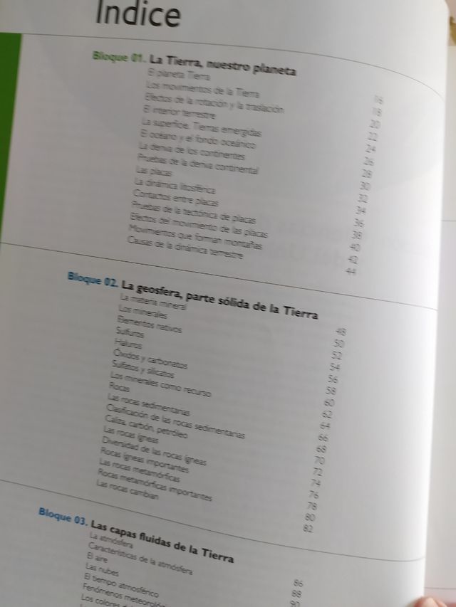 3x2 en libros. Ciencias y geografía de la Tierra
