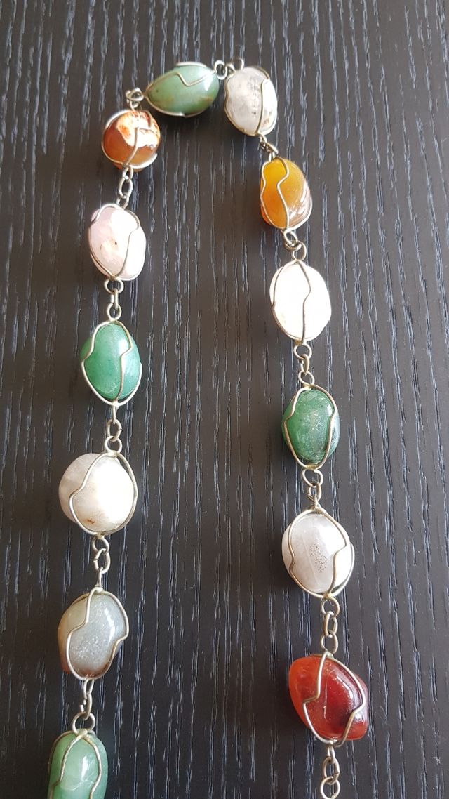 Collar y pulsera a juego vintage