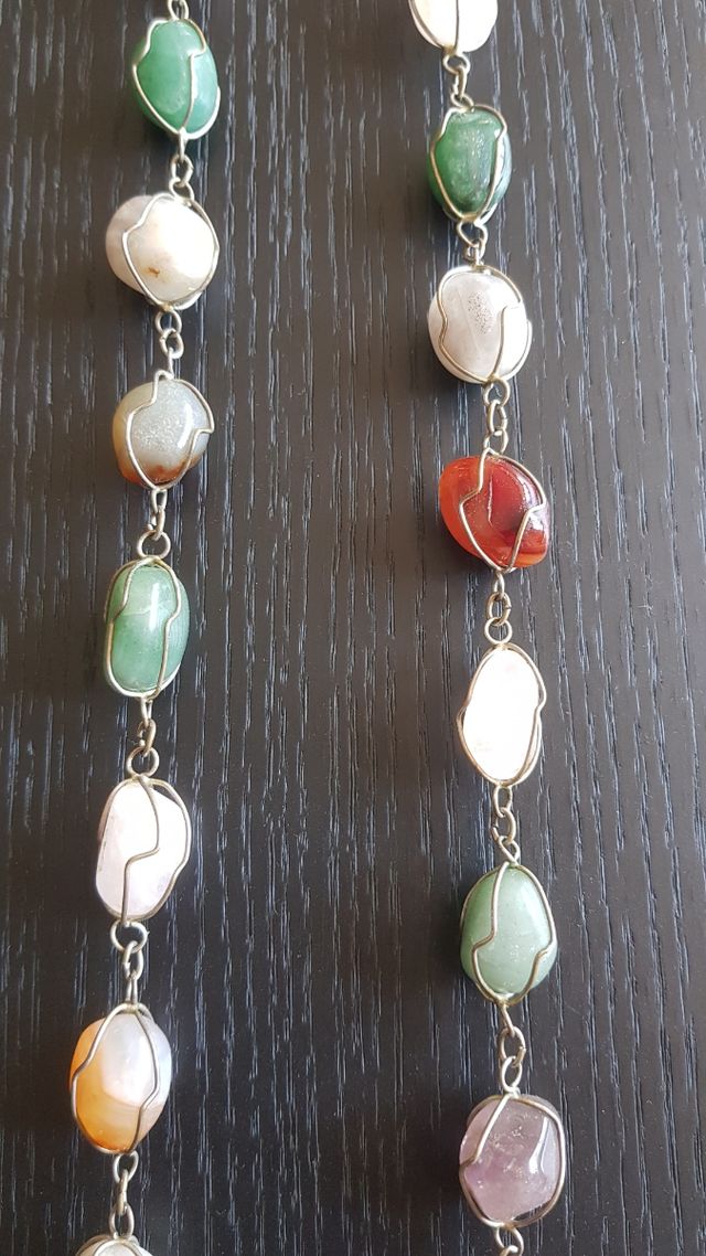 Collar y pulsera a juego vintage