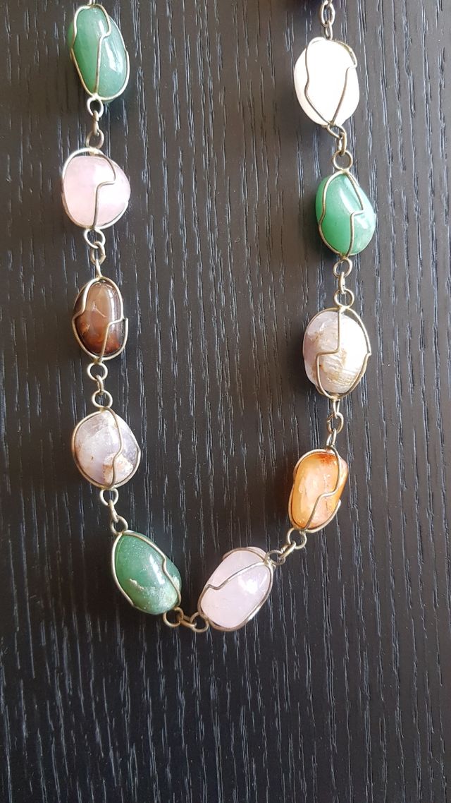 Collar y pulsera a juego vintage