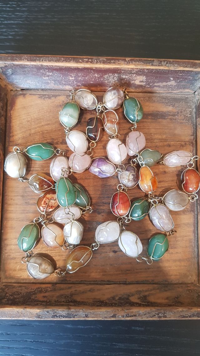 Collar y pulsera a juego vintage