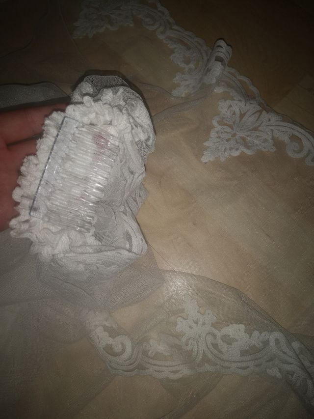 !!OFERTON¡¡ Velo Novia Rosa Clará