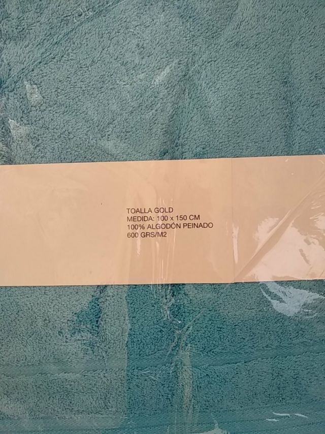 Toallas 100% algodón