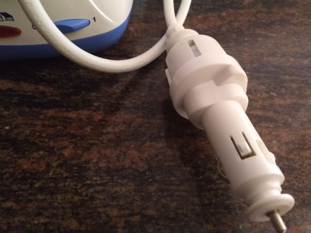 calienta biberones de coche y enchufe pared