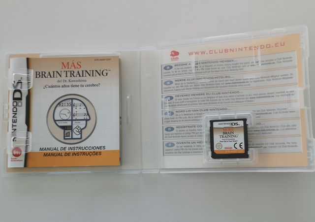 Juego Más brain training Nintendo Ds