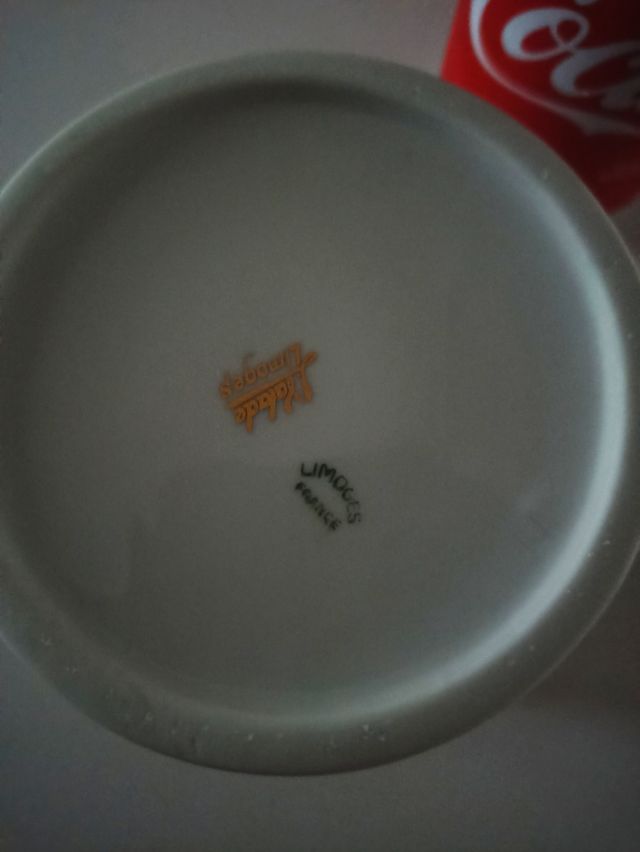 antiguo tibor de porcelana de Limoges