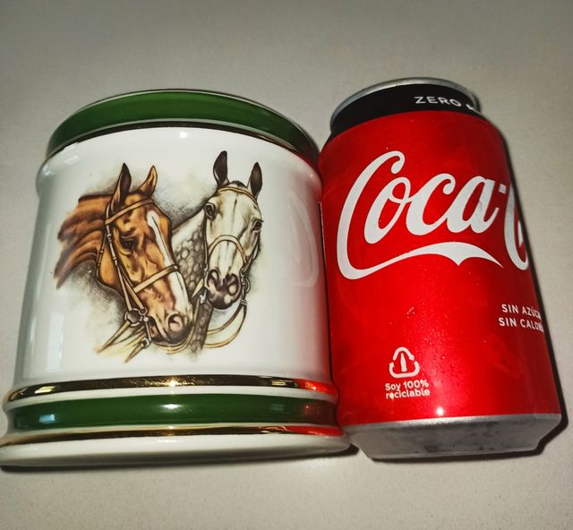 antiguo tibor de porcelana de Limoges