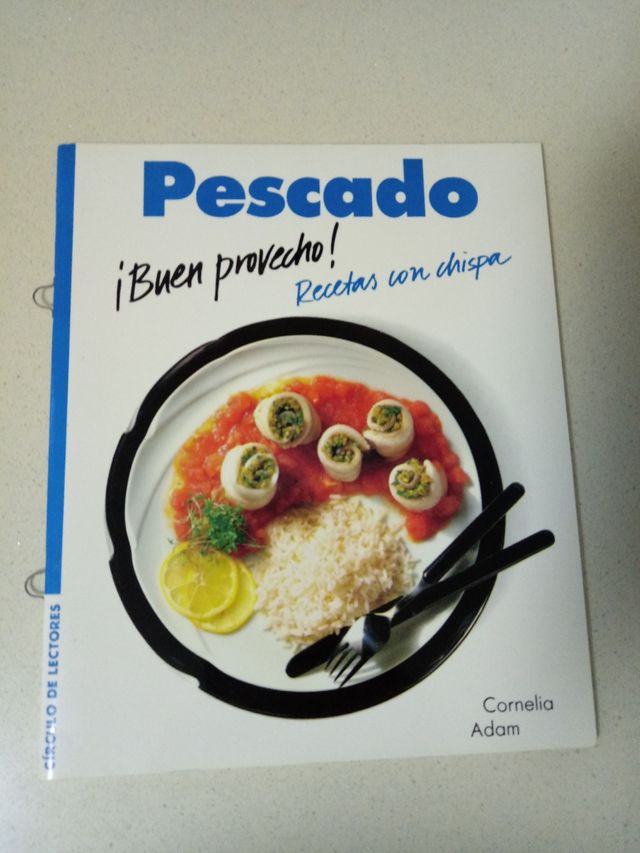 4 mini libros de cocina.