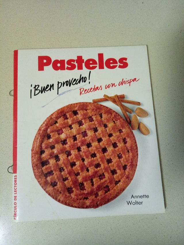 4 mini libros de cocina.