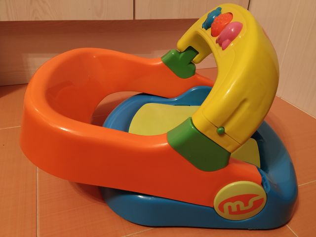 asiento giratorio bañera infantil