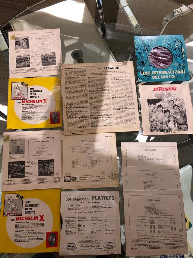 Lote 12 discos de vinilo