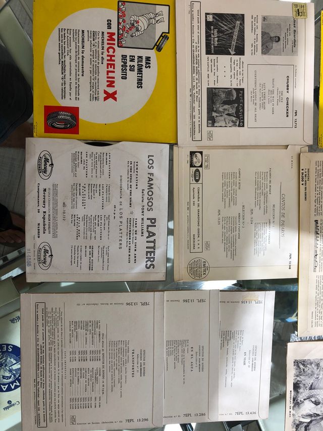 Lote 12 discos de vinilo