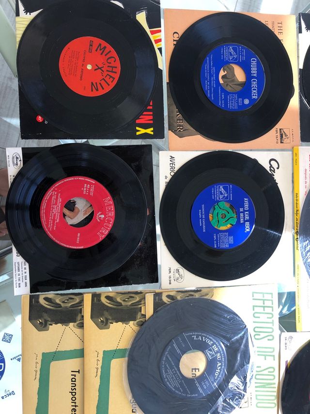 Lote 12 discos de vinilo