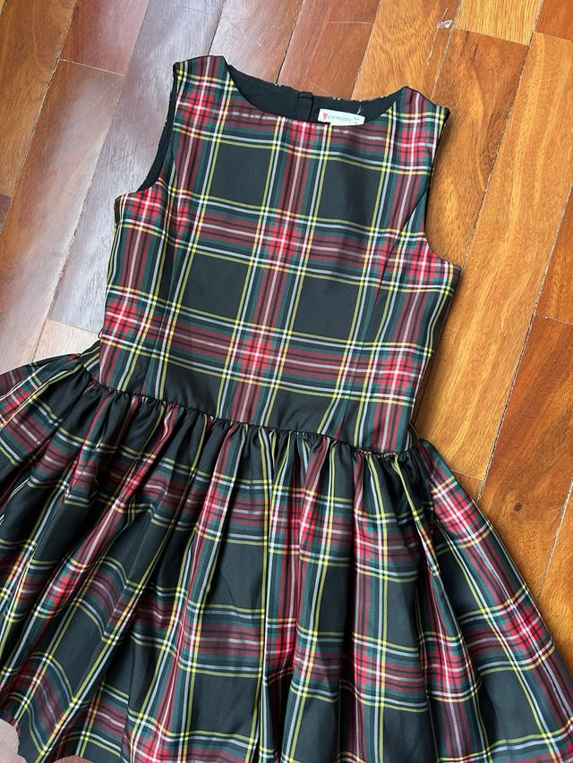 Vestido fiesta niña t-6