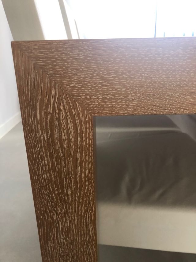 Mesa comedor chapado natural