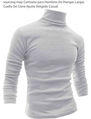 Jersey Cuello Alto de segunda mano por 20 € en Madrid en CCZZ Jersey de punto para hombre, cuello alto, cuello de