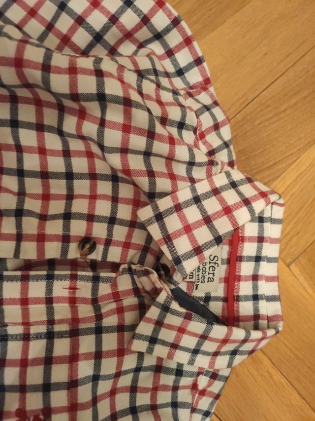 Lote camisas niño de vestir de 6 a 12 meses